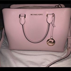 Michael Kors Savannah Large Satchel in Blossom